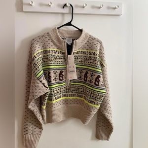 Urban Outfitters BDG Half-Zip Sweater